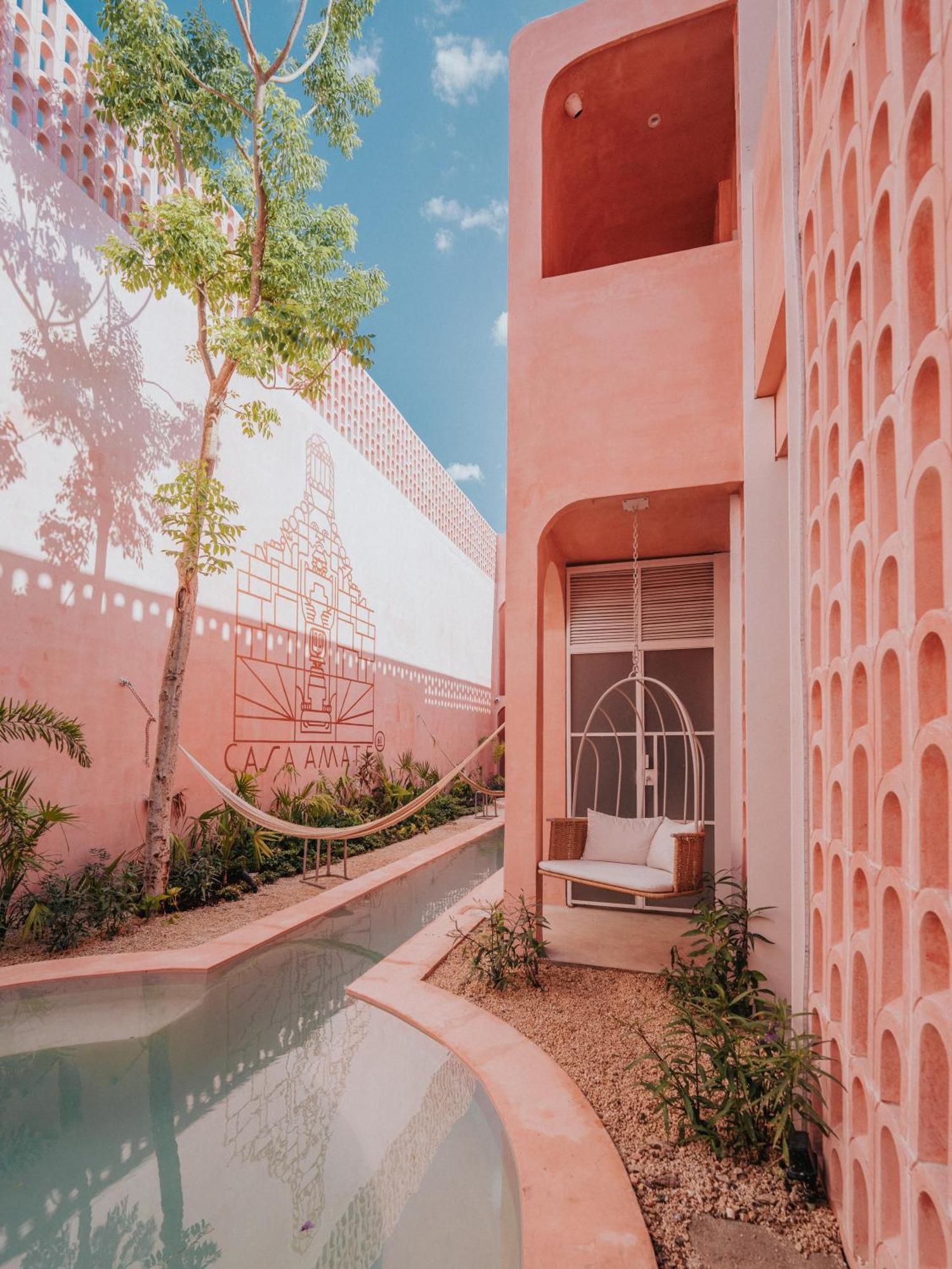 Casa Amate 61 Boutique Hostel Mérida Exteriör bild
