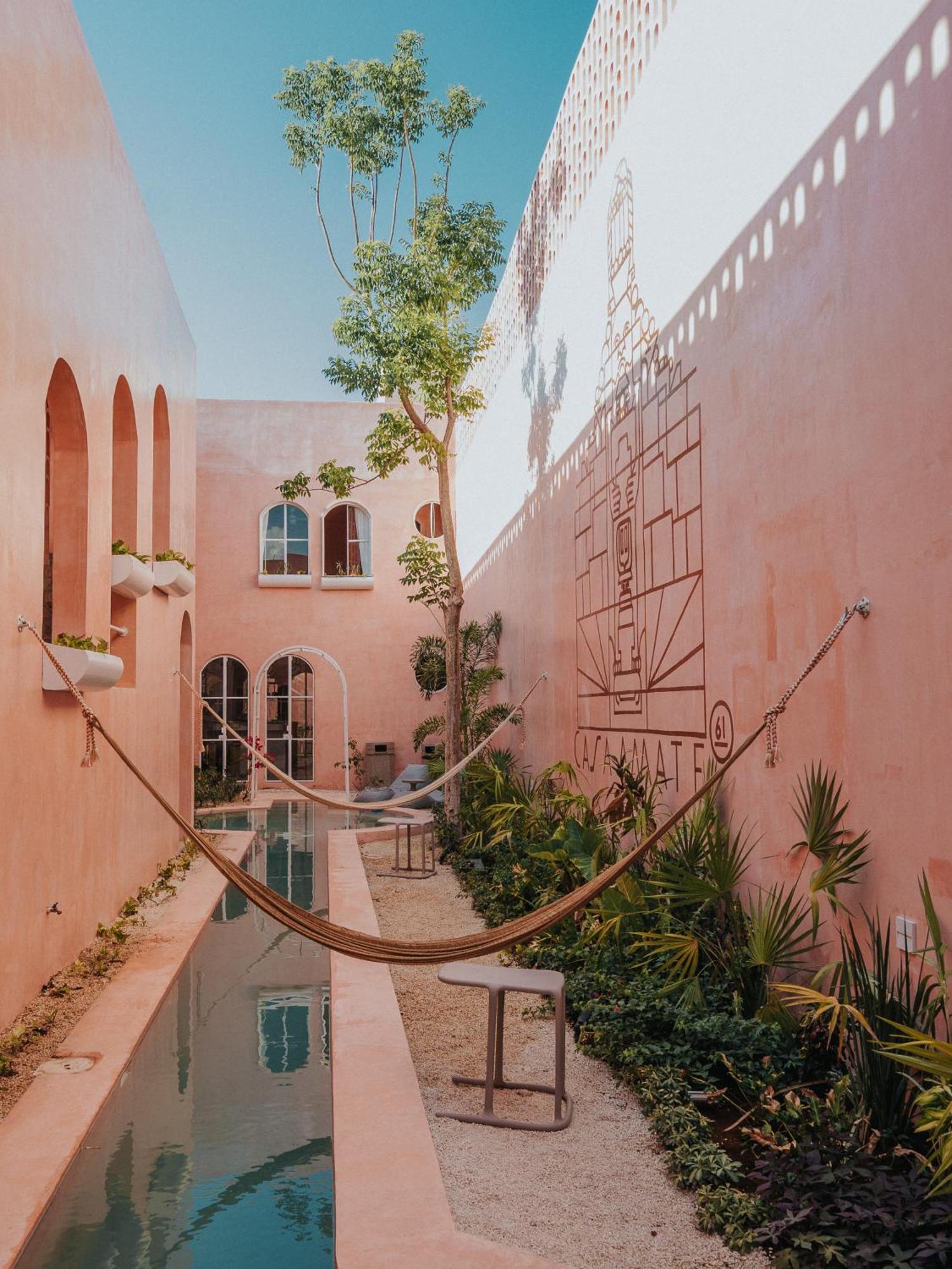 Casa Amate 61 Boutique Hostel Mérida Exteriör bild